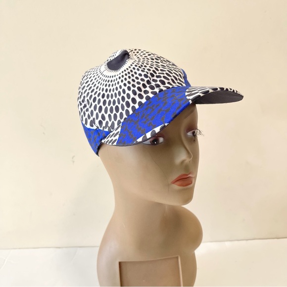 African Print Ankara Handmade Multicolor Bohemian  Baseball Cap - Picture 1 of 10